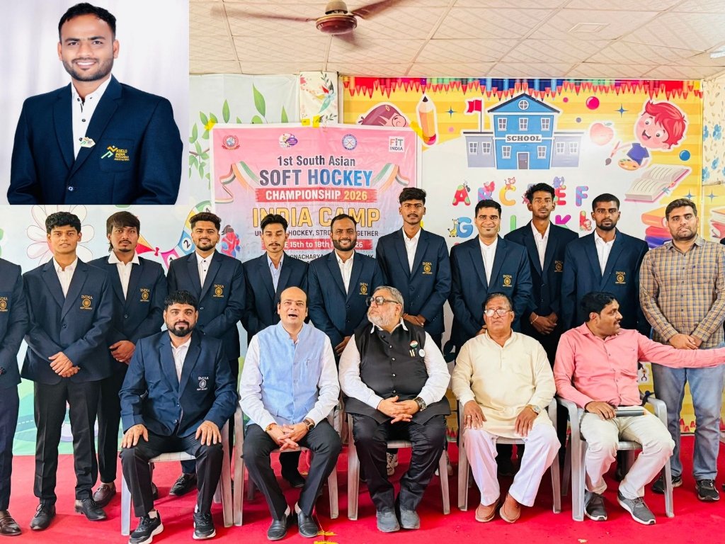 फलटणचा सुपुत्र आता देशाचा कर्णधार! साऊथ एशियन सॉफ्ट हॉकी स्पर्धेसाठी लखन मोरेची भारतीय संघात निवड
